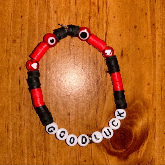 Good Luck (Evil Eye) Heishi Bracelet - Picture 5 of 6